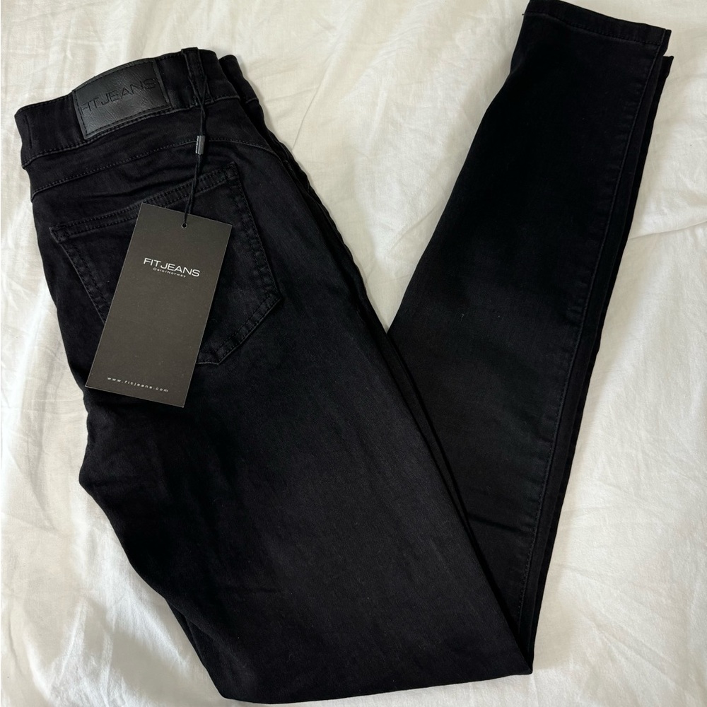 Fit Jeans contour black Medium
